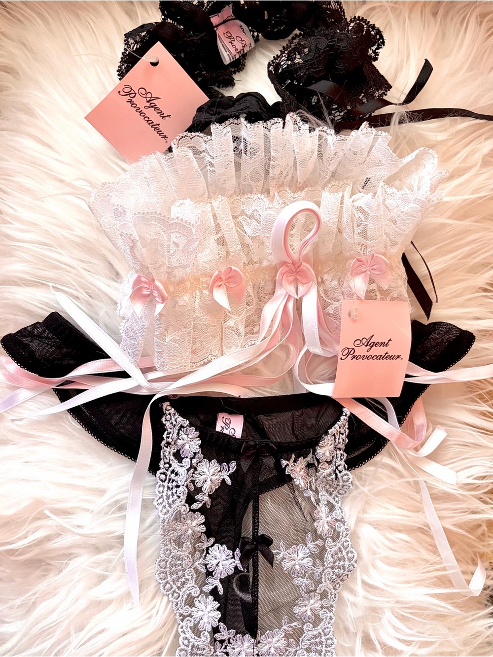Exclusive luscious 3 Agent Provocateur couture pieces ifykyk